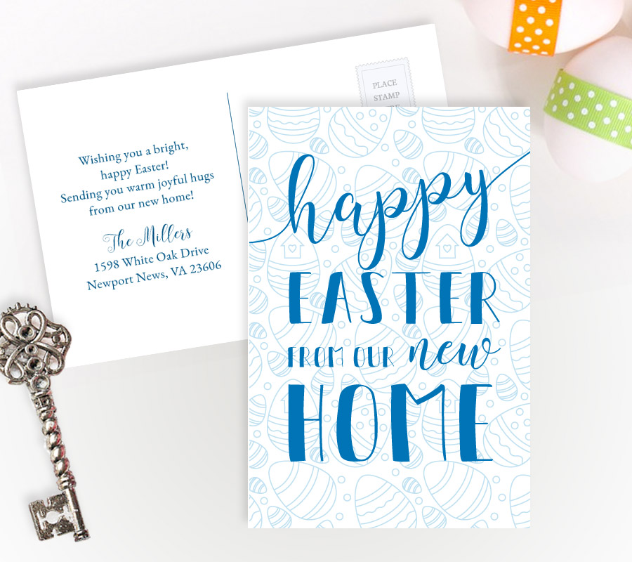 Easter New Home Cards